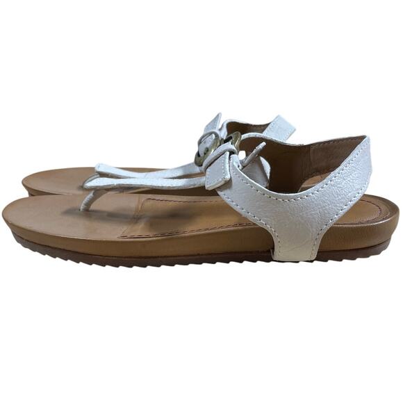 Trask Hollyn Thong Sandals White Women's Size 7M New Without Box Condition - Picture 5 of 7